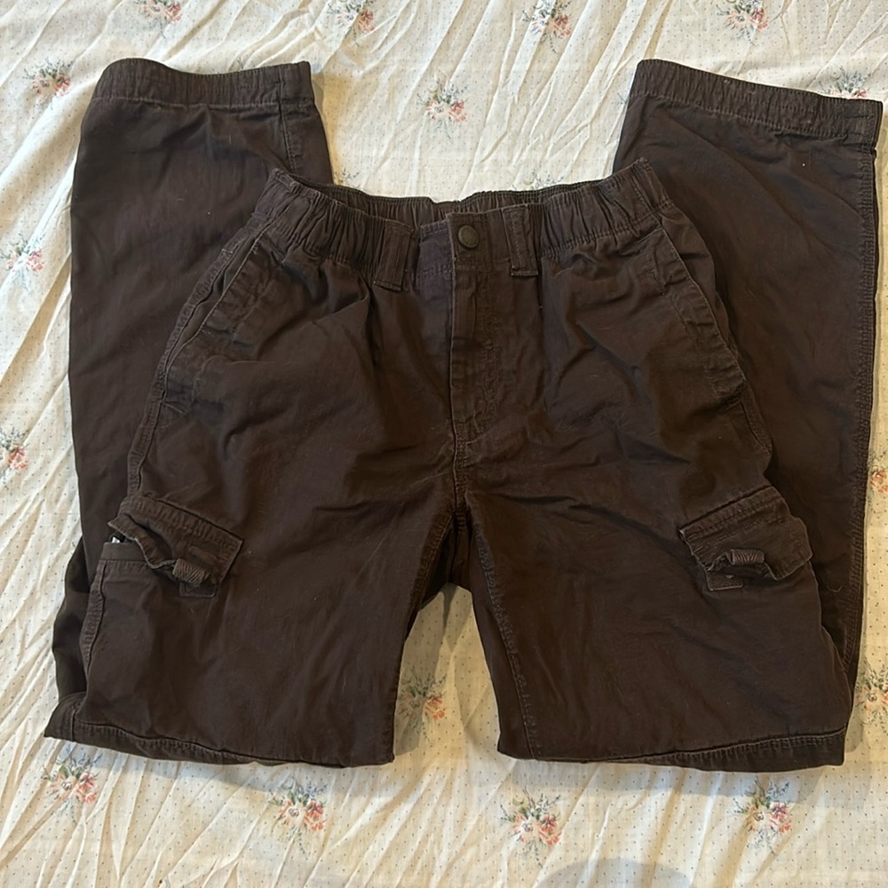 Land’s End Kids Brown Cargo Pants
